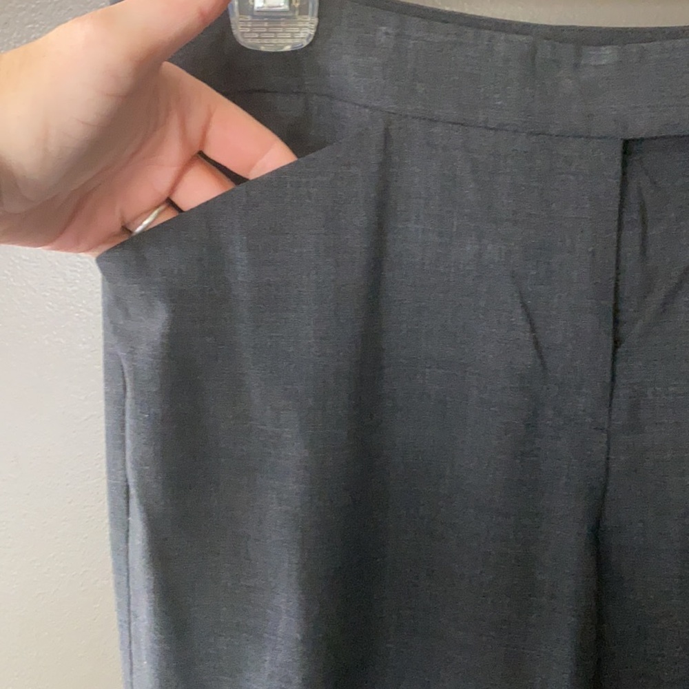 Lafayette 148 size 2 dark gray work pants - Picture 4 of 10